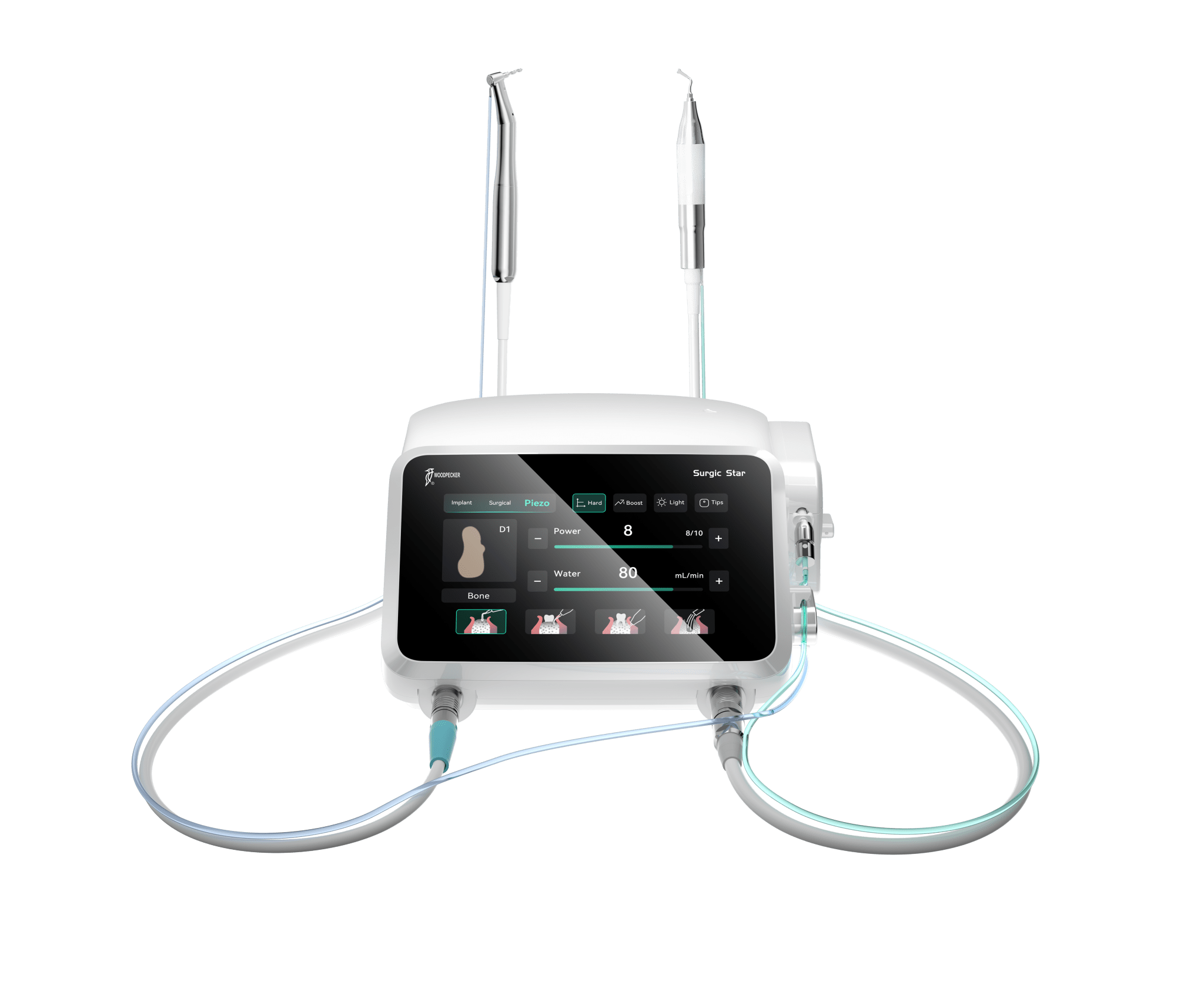 Woodpecker Surgic Star 3-in-1 Surgical Motor - Implant Motor, Bone Piezo & Electric Motor - Woodpecker - GoldenDent